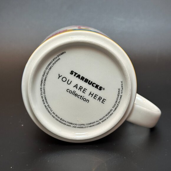 NEW Starbucks You Are Here Collection Florida 14 Ounce Ceramic Mug - Picture 8 of 11